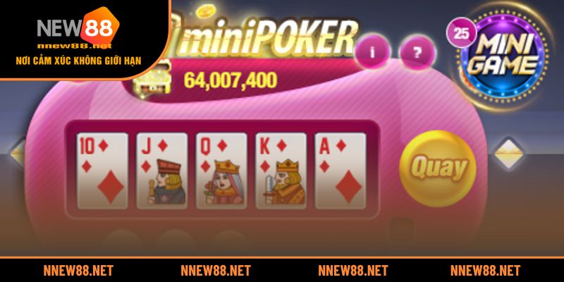 Cách tham gia và nhận thưởng khi chơi mini poker